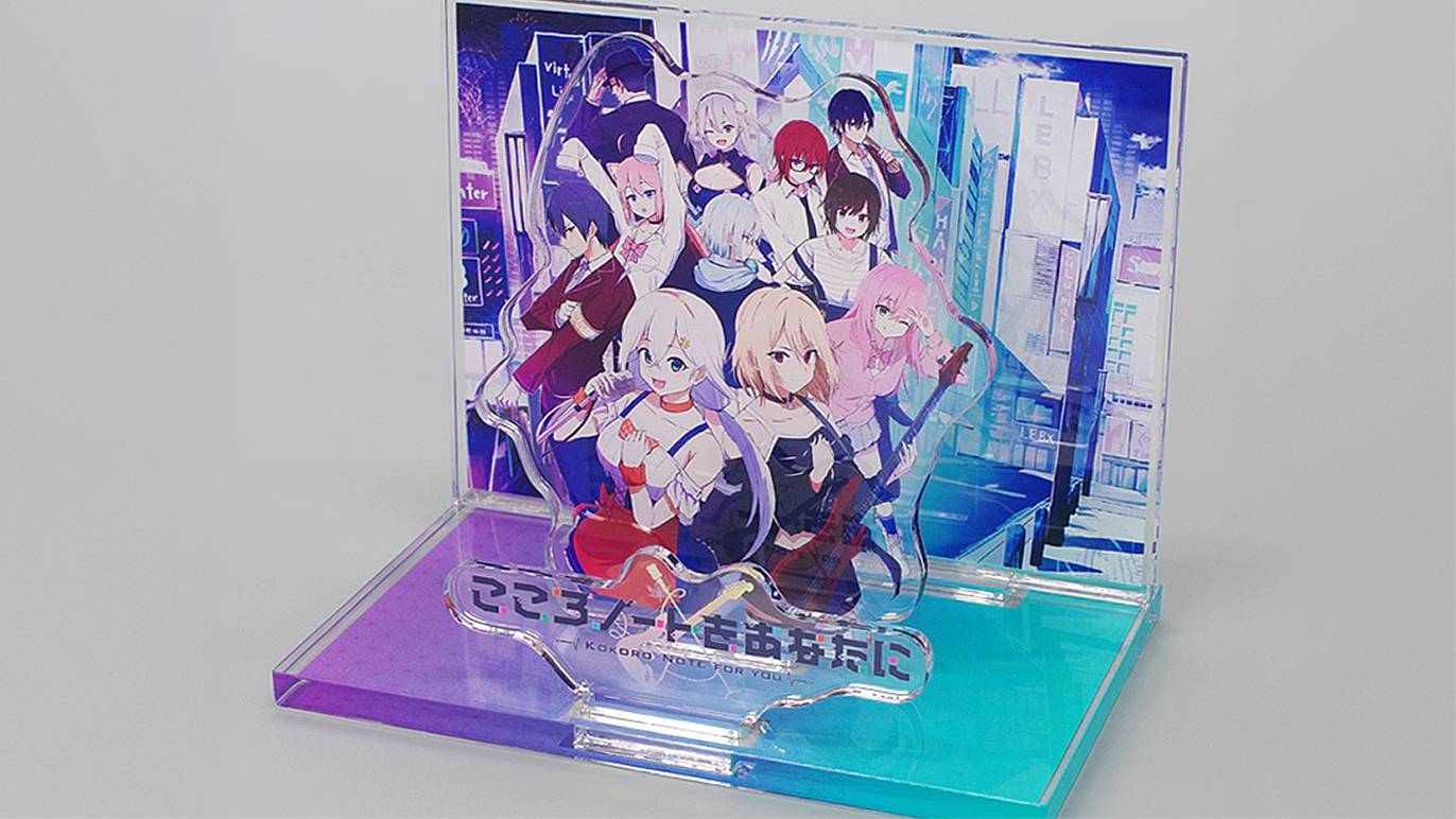 アクリルジオラマセットの製作をご依頼いただきました。